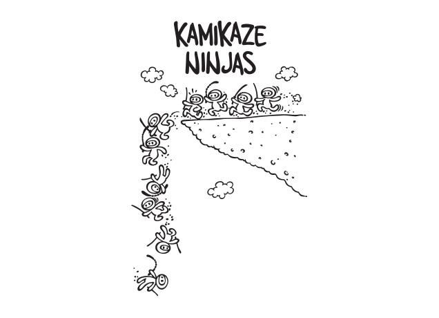 T-Shirt Kamikaze Ninjas