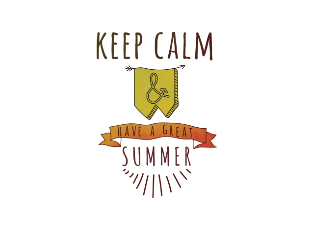T-Shirt Keep Calm & Have a Great Summer