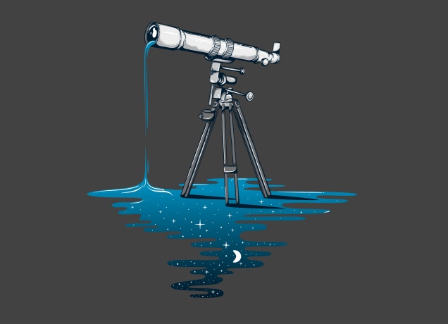 T-Shirt Liquid Universe