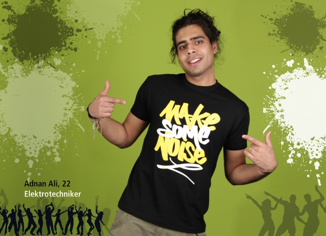 Herren T-Shirt Make Some Noise