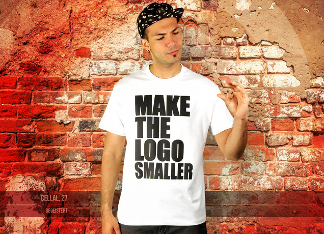 Make The Logo Smaller T-Shirt