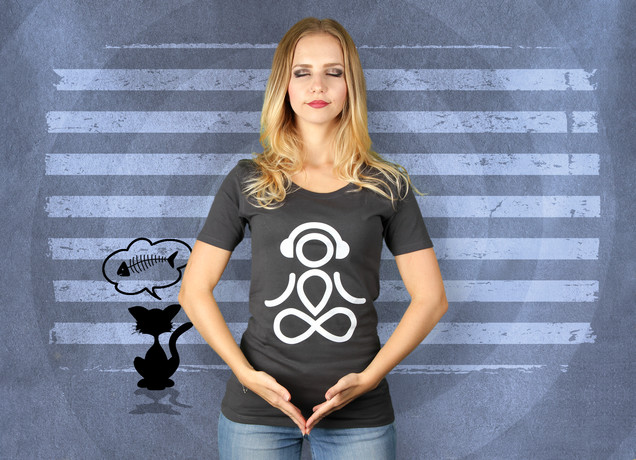 Damen T-Shirt Meditation Moods