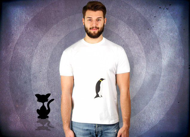 Herren T-Shirt Minimal Nihilist