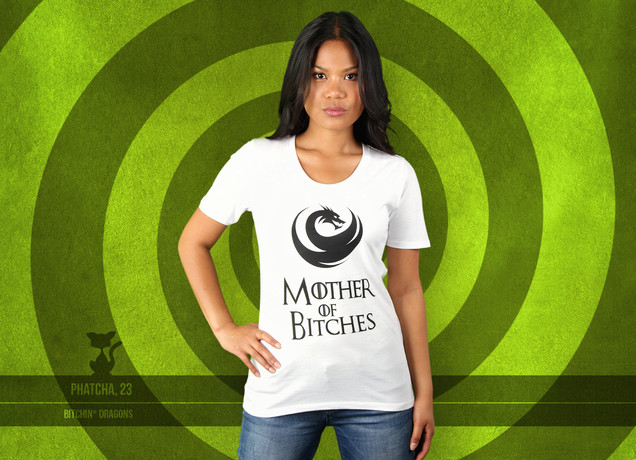 Damen T-Shirt Mother of Bitches