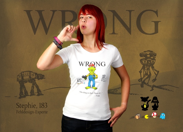 Damen T-Shirt Mr. Wrong