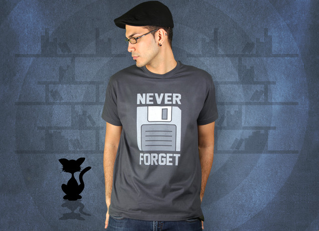 Herren T-Shirt Never Forget