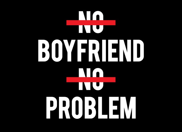 T-Shirt No Boyfriend, No Problem