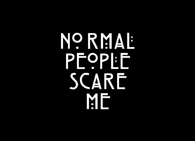 T-Shirt Normal People Scare Me