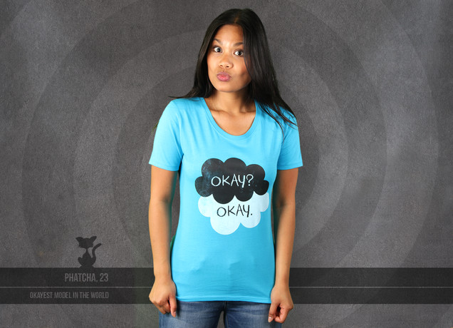 Damen T-Shirt Okay? - Okay.