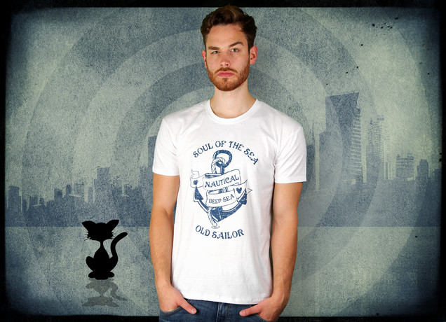 Herren T-Shirt Old Sailors T Shirt