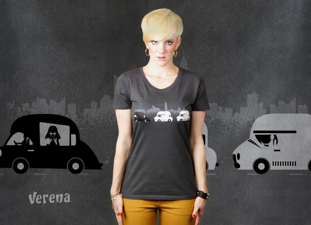 Damen T-Shirt On The Road