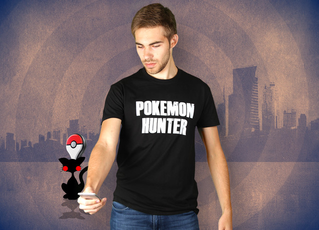 Herren T-Shirt Pokemon Hunter