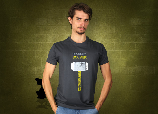 Herren T-Shirt Problem Solver