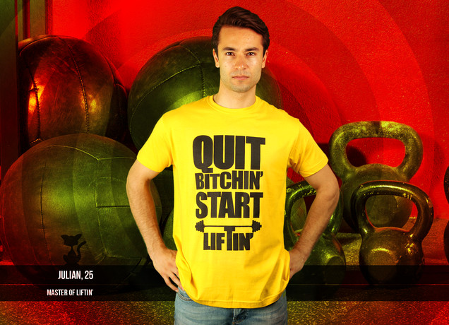 Quit Bitchin' Start Liftin' T-Shirt