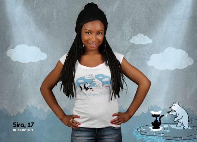 Damen T-Shirt Save The Pandas