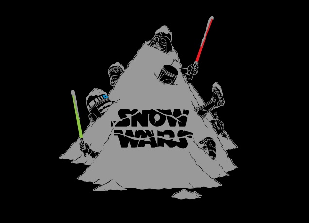 T-Shirt Snow Wars