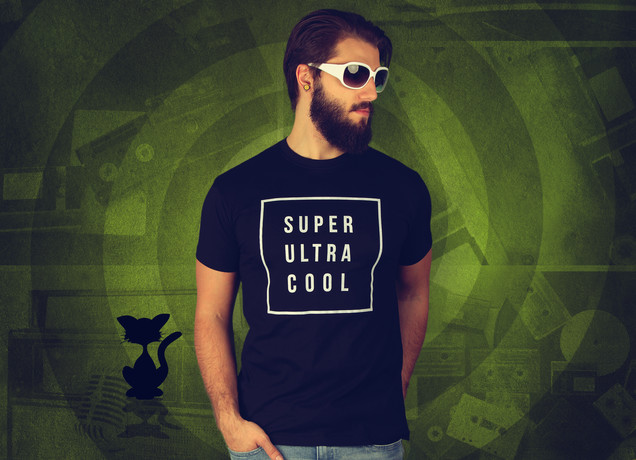 Herren T-Shirt Super Ultra Cool