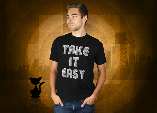 Herren T-Shirt Take It Easy