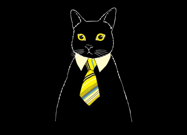 T-Shirt The Business Cat