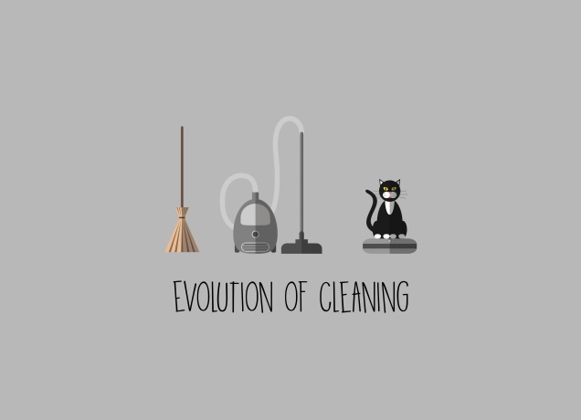 T-Shirt The Evolution Of Cleaning