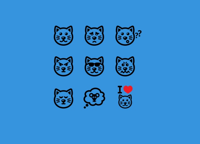 Design The Nine Moods Of a Cat