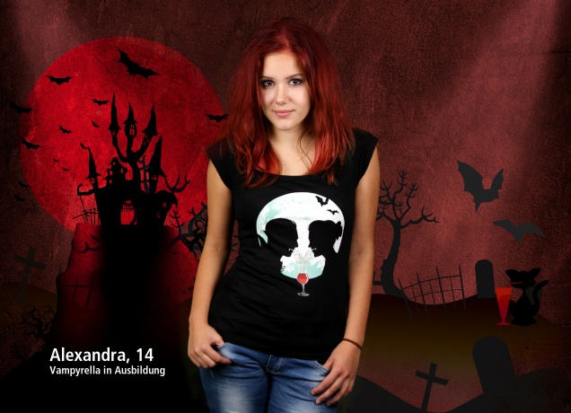 Damen T-Shirt The Vampyre Story