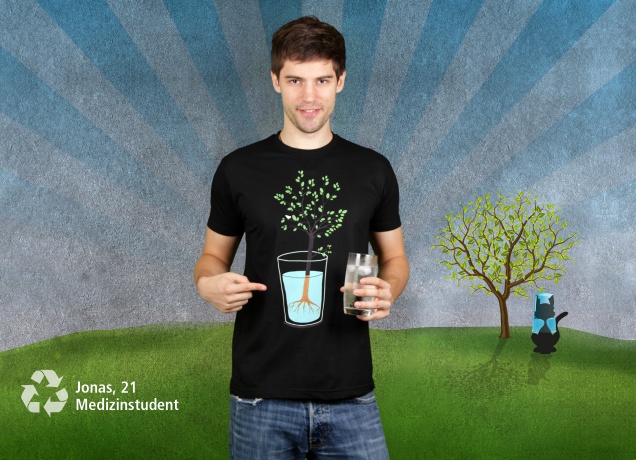 Tree In A Glass T-Shirt
