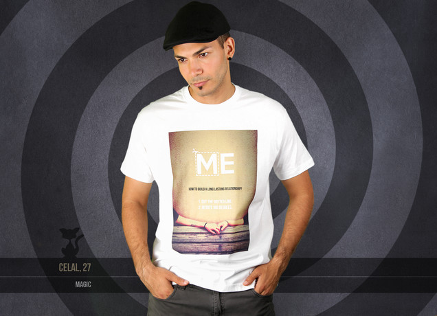 Herren T-Shirt Try WE instead ME