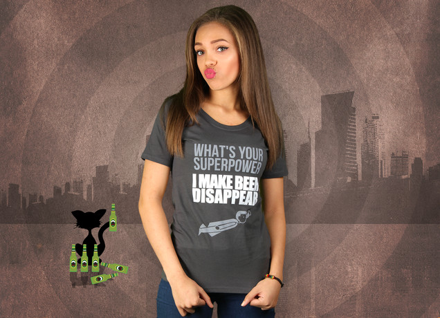 Damen T-Shirt What's Your Superpower