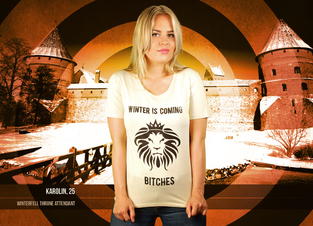 Damen T-Shirt Winter Is Coming