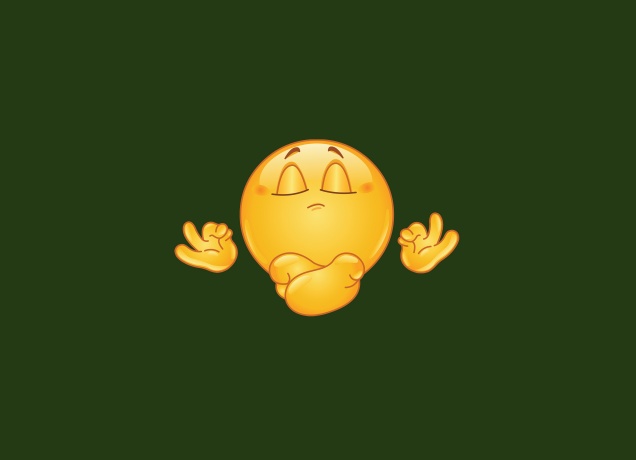 Design Zen Yoga Emoji